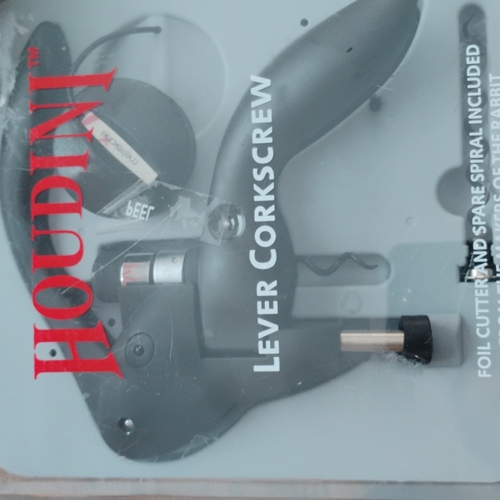 🍾 HOUDINI LEVER CORKSCREW EPLC